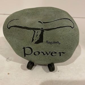 Wyland 2002 Whale Tale Paper Weight